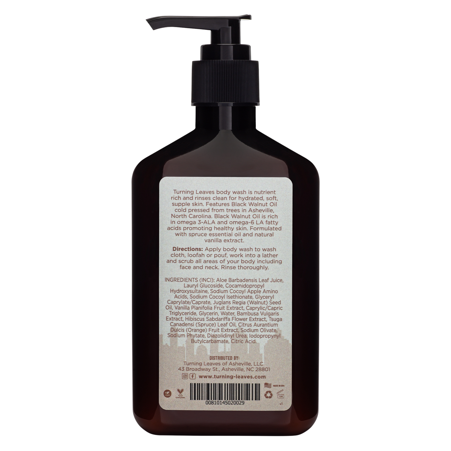 Body Wash - Asheville Spruce Vanilla