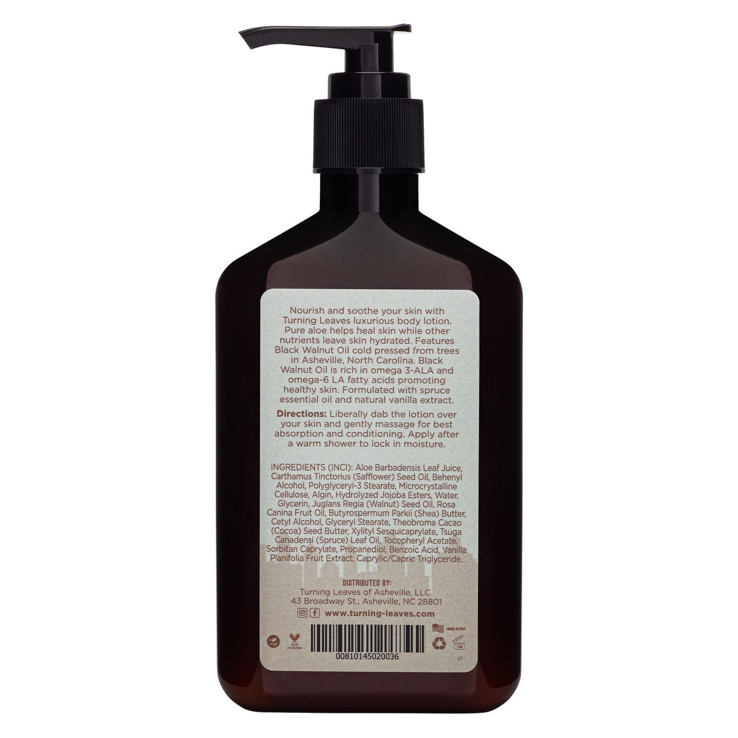 Body Lotion - Asheville Spruce Vanilla